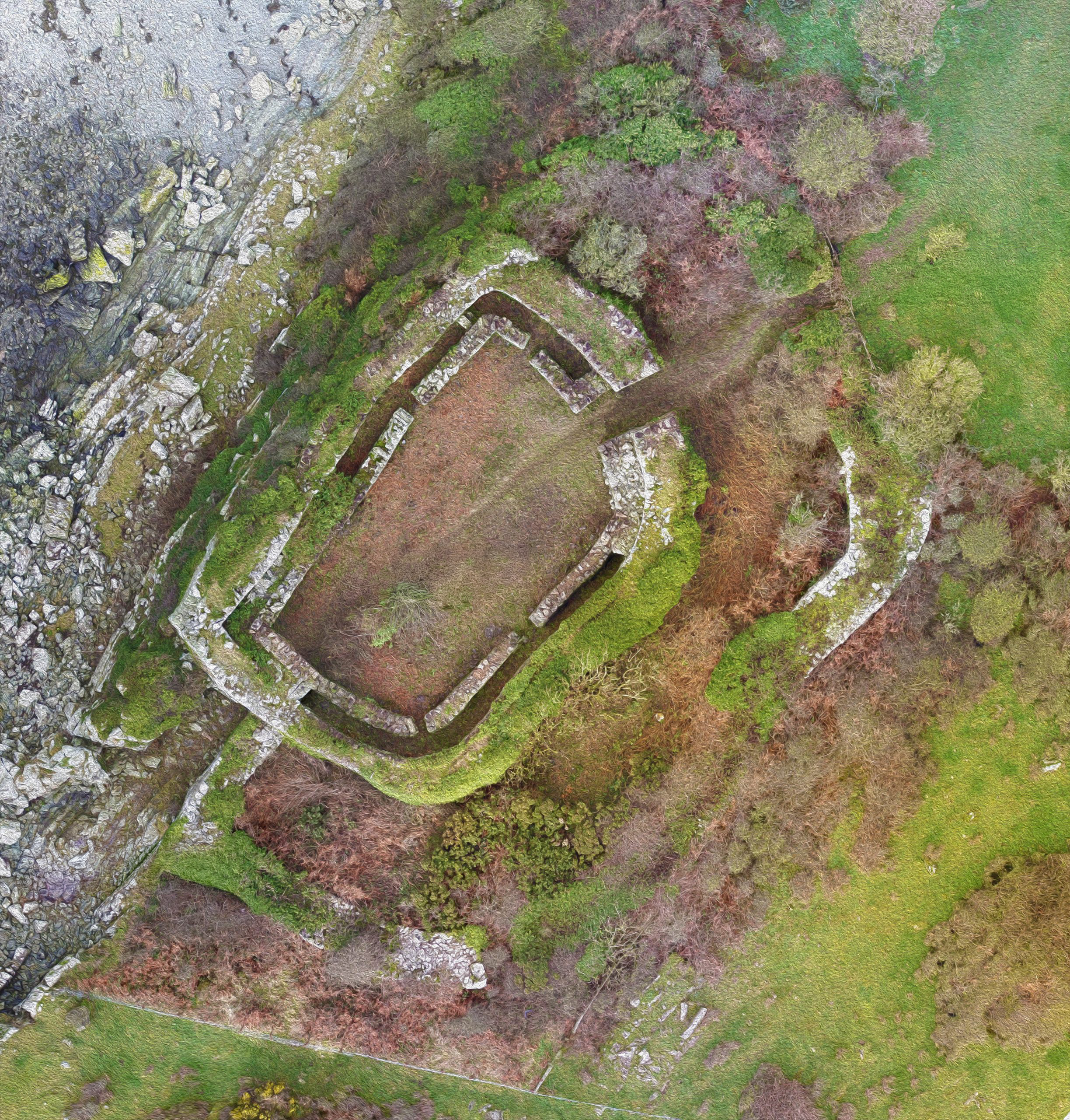 Aerial view of Castle Haven Map